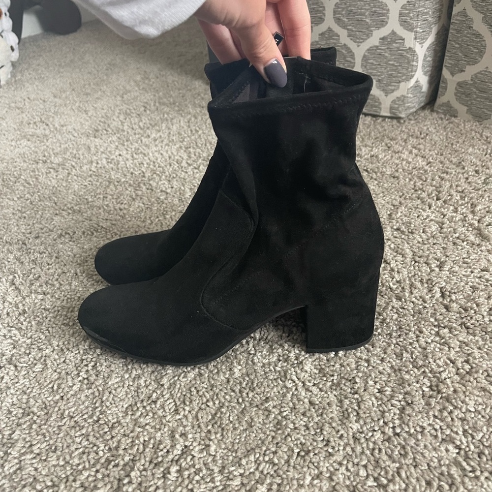Black booties